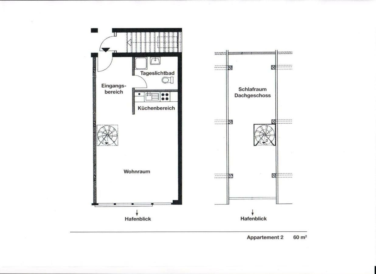 Haus Marinas Apartment Хелголанд Екстериор снимка